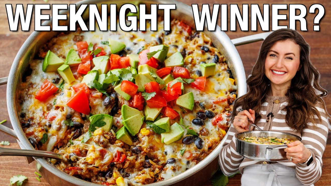 Easy Mexican Beef & Rice Skillet – One-Pan Dinner in 30 Minutes! - Pantry Vault