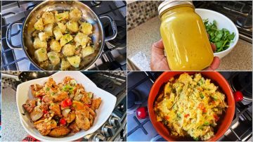 Caribbean Egg Fried Rice