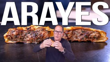 Insanely Juicy Meat Stuffed Grilled Pita (Arayes)