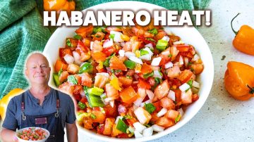 Spicy Habanero Pico de Gallo