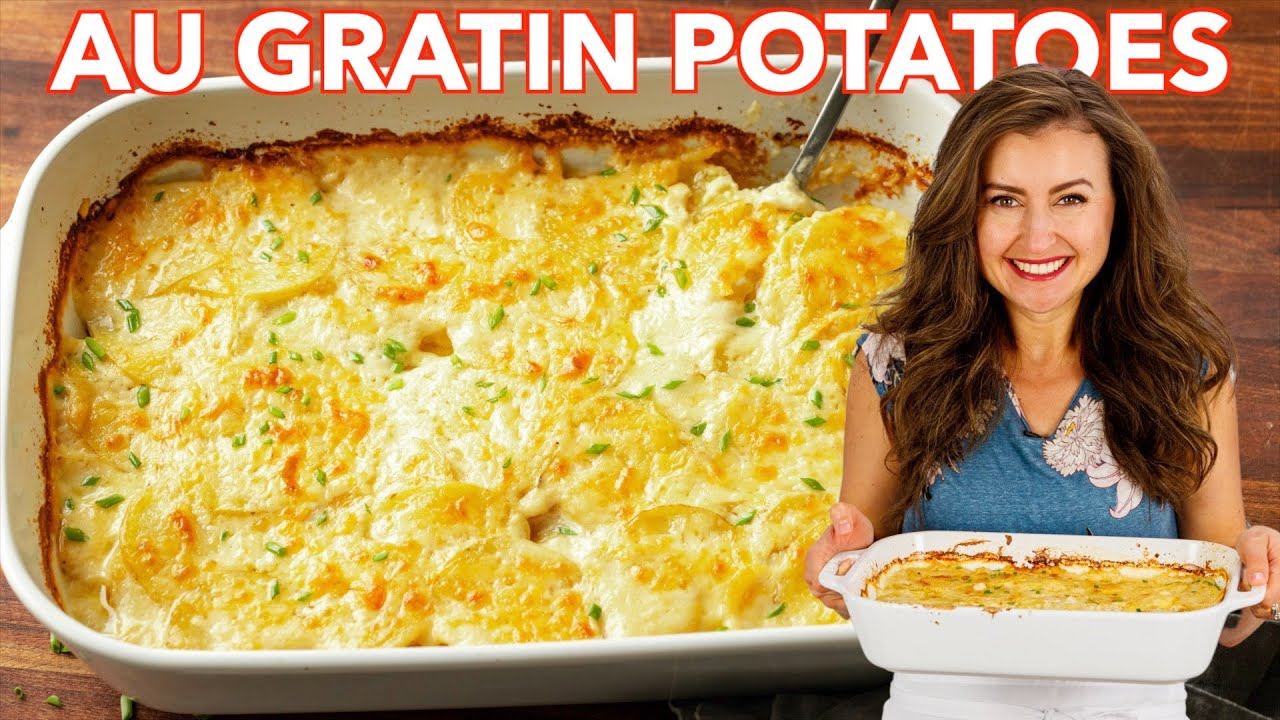 Au Gratin Potatoes - Easy Scalloped Potatoes - Pantry Vault