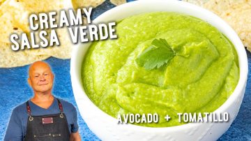 Creamy Avocado Salsa Verde Recipe & So Easy!
