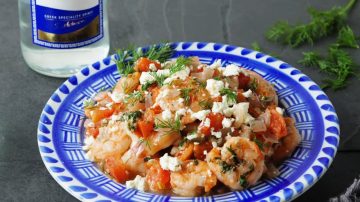 Greek Shrimp Saganaki