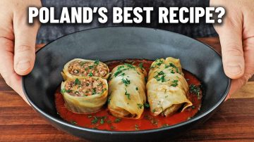 Polish Głąbki: Stuffed Cabbage Rolls