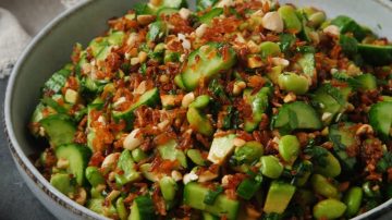 Crispy Rice Salad (Nam Khao)