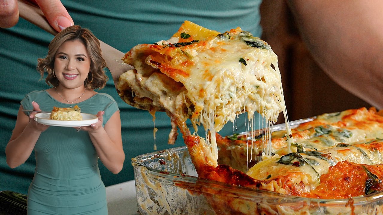 The Creamiest White Chicken Lasagna You Will Ever Make! - Pantry Vault