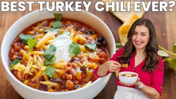 Easy & Hearty Turkey Chili Recipe