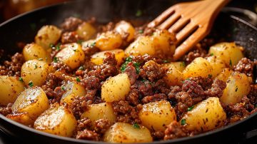 Ground Beef and Potato Bake
