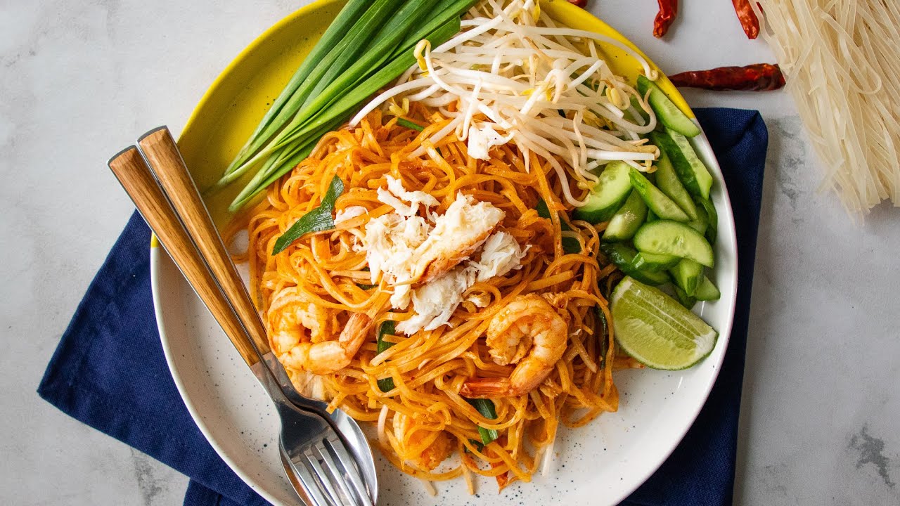 Authentic Sen Chan Noodles with Seafood - Pantry Vault