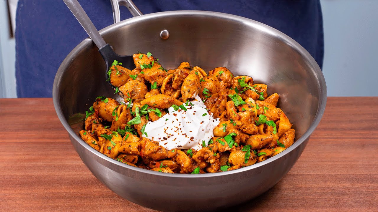 Chicken Kebab Pasta - Pantry Vault