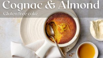 Flourless Almond & Cognac Cake