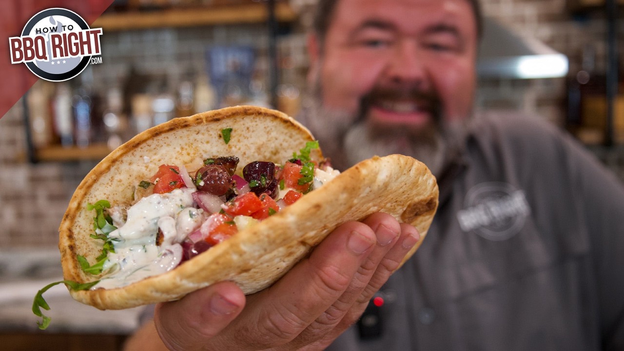 Grilled Chicken Gyros - Pantry Vault