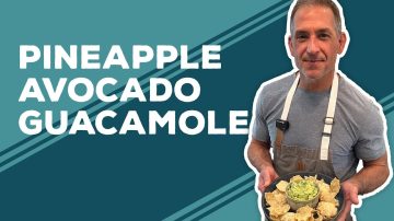 Pineapple Avocado Guacamole Recipe