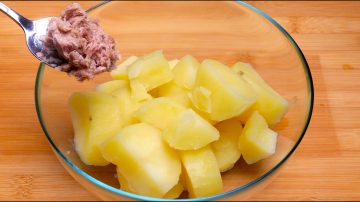 Potato with Tuna