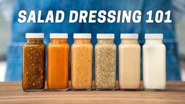 Six Classic Salad Dressings You Can Make at Home
