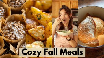 Cozy Fall Meals in Our New Home (+ My Sourdough Recipe)