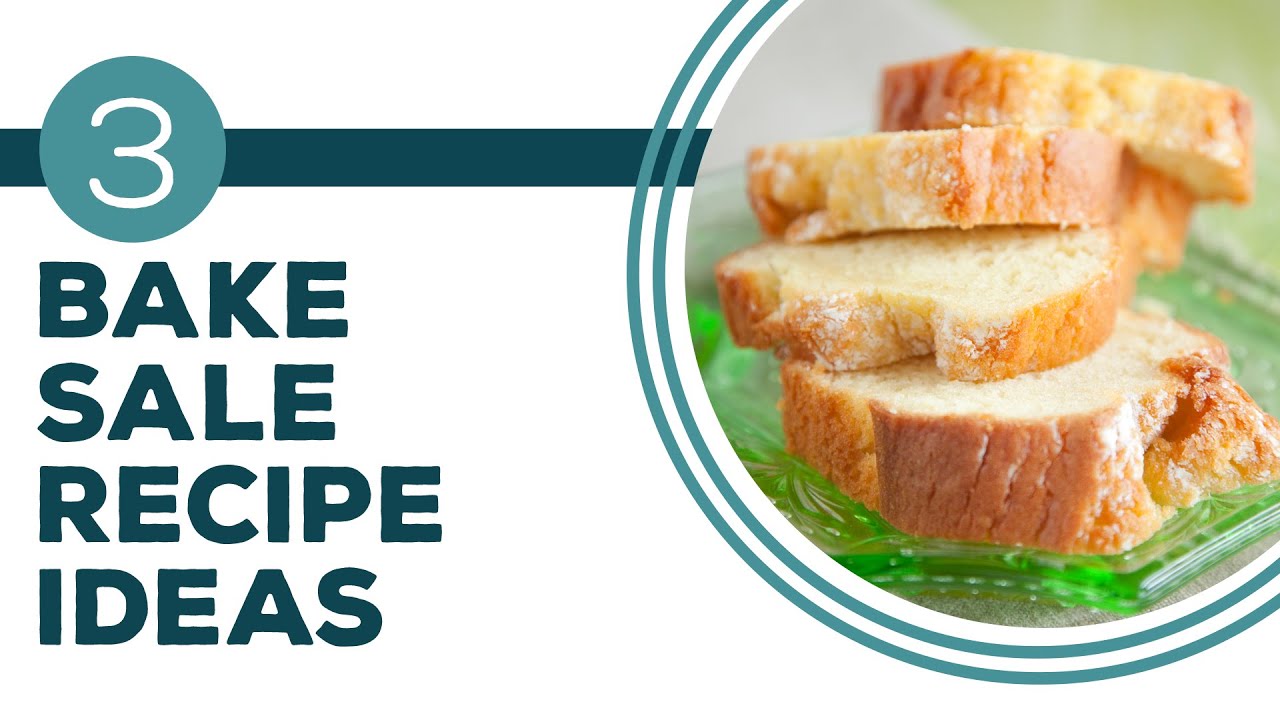 Bake Sale: Sour Cream Pound Cake and Chocolate Cookies - Pantry Vault