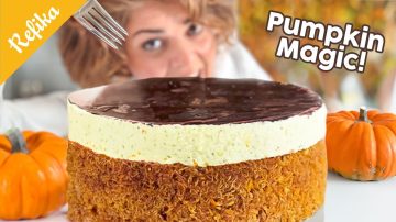 Pumpkin Ravioli & Dubai Chocolate Inspired Pumpkin Dessert