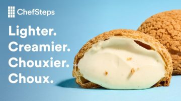 Choux au Craquelin: When a Cookie and a Cream Puff Have a Baby