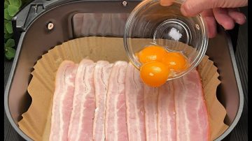 Get The Best Casserole Results With This Simple Egg and Bacon Air Fryer Recipe