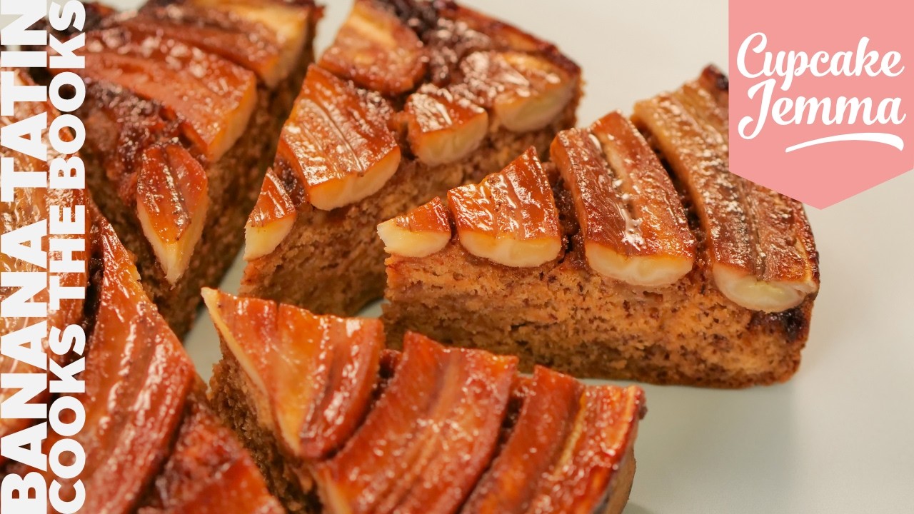 Banana Tatin Cake Recipe & Tutorial - Pantry Vault