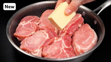 Juicy Pork with Creamy Mashed Potatoes and Fresh Salad