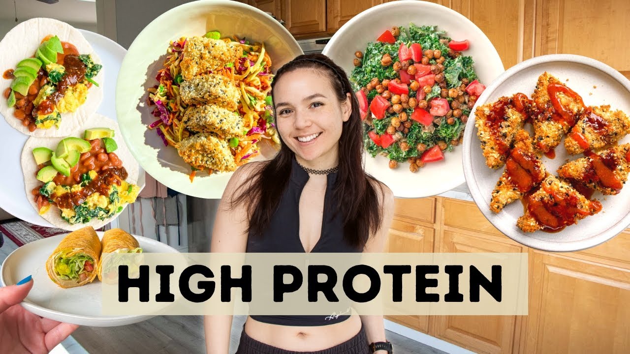 A Week of Realistic High Protein Meals (Vegan) - Pantry Vault