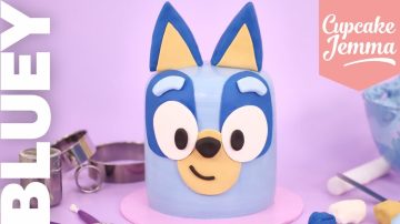 Let's Make a Bluey Cake!