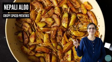 Crispy Garlic Vinegar Potatoes & The Best Potato Recipe Ever! Nepali Aloo