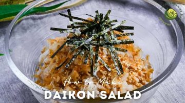 Japanese Daikon Salad with Tuna