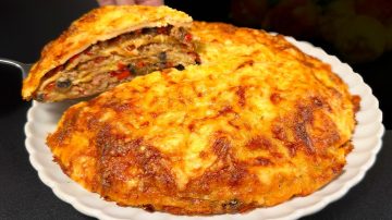Savory Minced Meat Pancakes