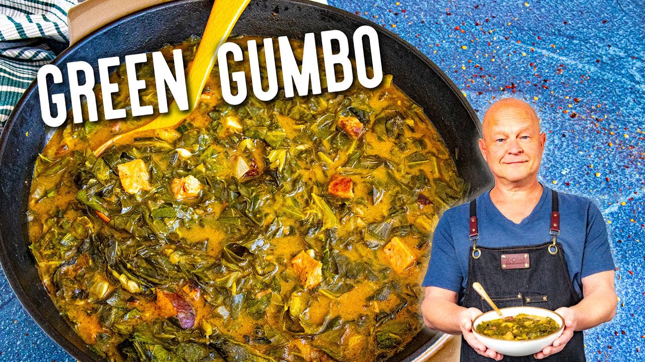 Green Gumbo Recipe (Gumbo Z'Herbes) - Pantry Vault