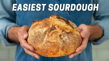 The Easiest Actually Good Sourdough Bread