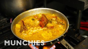 Marinated Conch with Red Sauce