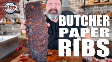 How To Wrap Ribs In Butcher Paper For BBQ