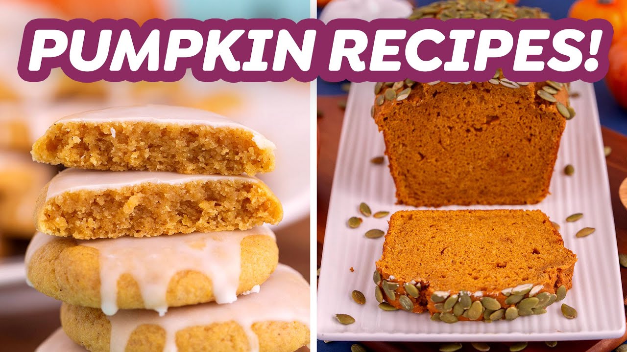 Eggless Pumpkin Cookies & Pumpkin Bread - Pantry Vault