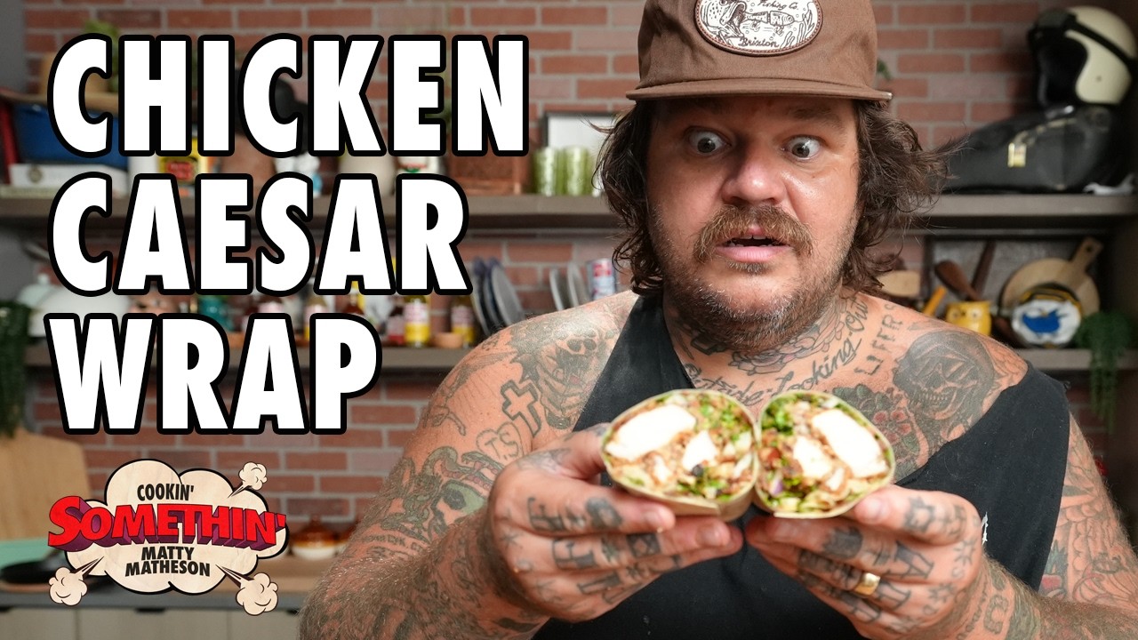 Crispy Chicken Caesar Wrap - Pantry Vault