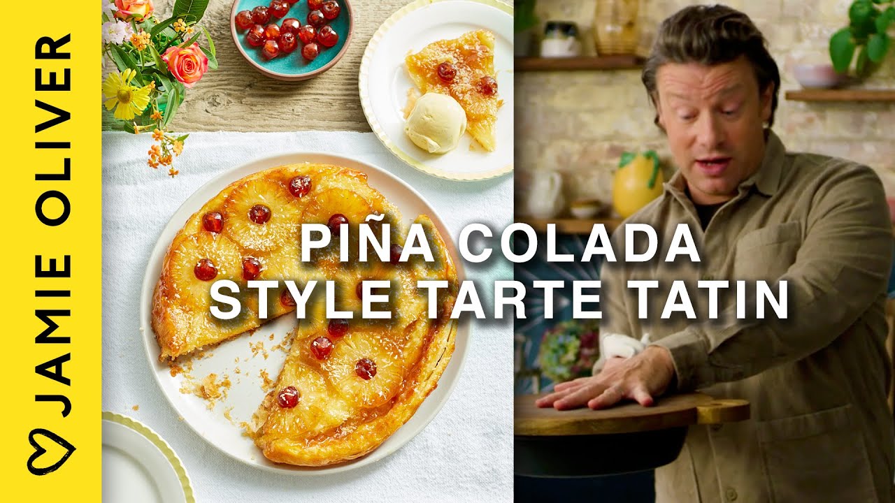 Piña Colada-Style Tarte Tatin - Pantry Vault