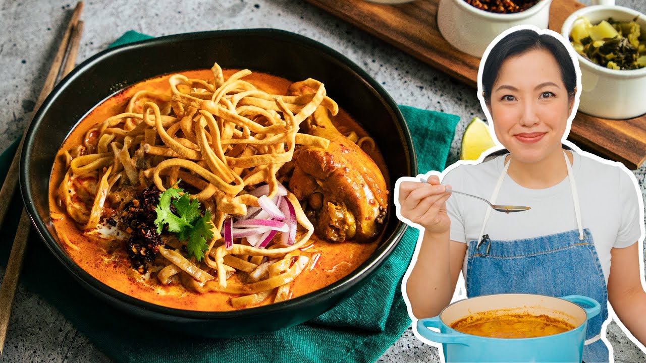 Thai Chef Makes Khao Soi From Scratch - Pantry Vault
