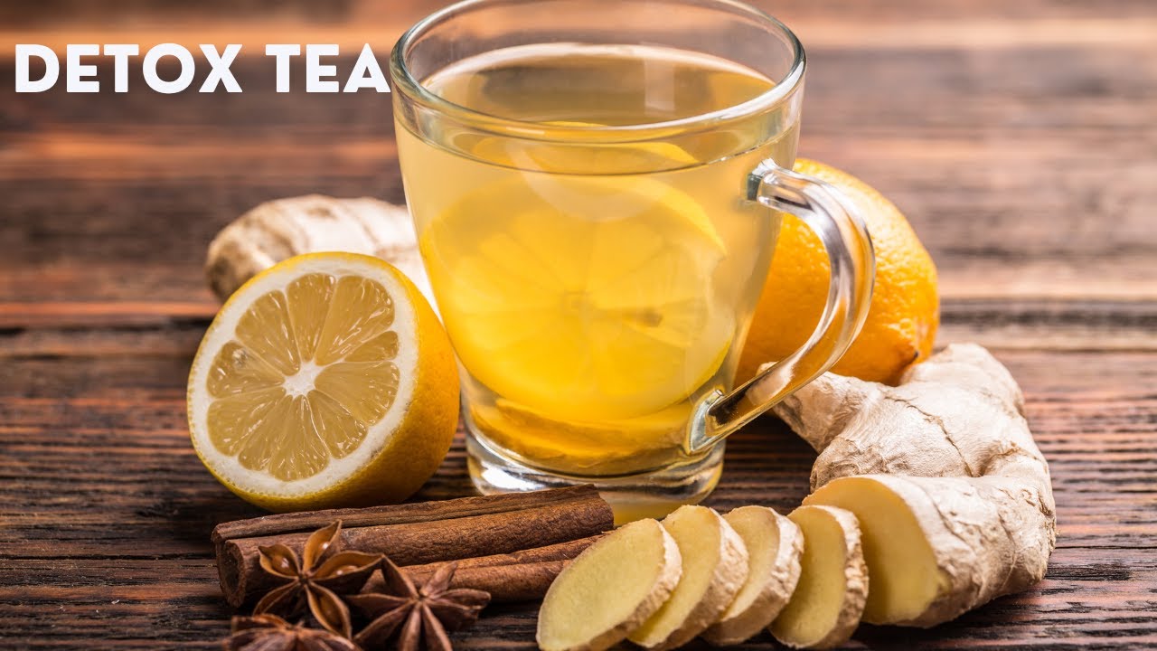Lemon Ginger Detox Drink - Pantry Vault