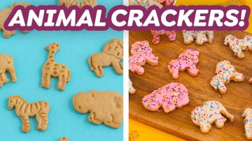 Homemade Animal Crackers + Frosted Animal Cookies