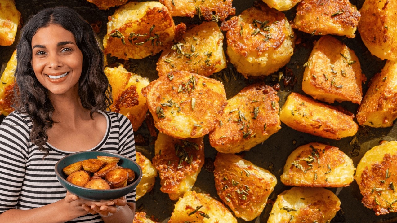 The Best Crispy Roasted Potatoes Recipe - Pantry Vault