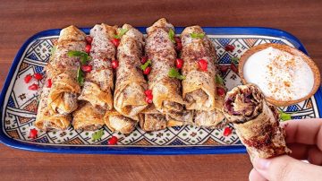 Addictive Masakan Rolls with Sumac Chicken