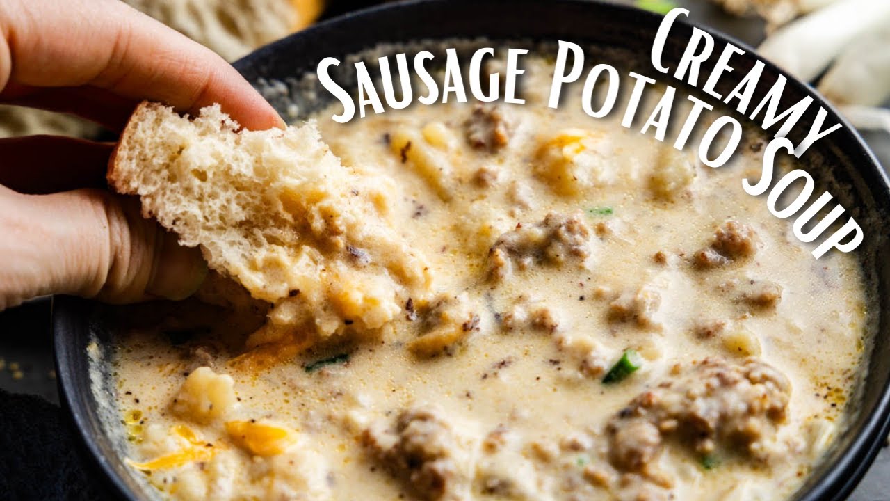 Creamy Sausage Potato Soup - Pantry Vault