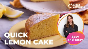 Quick Lemon Cake: Soft, Delicious, and Ready in 10 Minutes