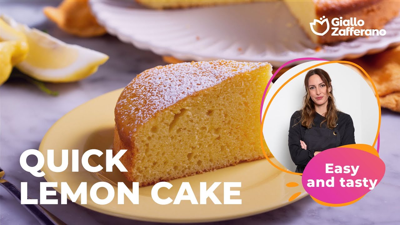 Quick Lemon Cake: Soft, Delicious, and Ready in 10 Minutes - Pantry Vault