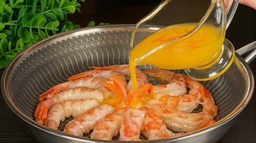 Orange Shrimp in Delicious Sauce