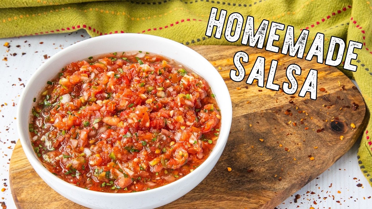 Restaurant-Style Salsa Recipe - Pantry Vault