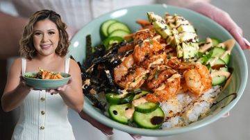 How To Make A Quick & Delicious Shrimp Sushi Bowl