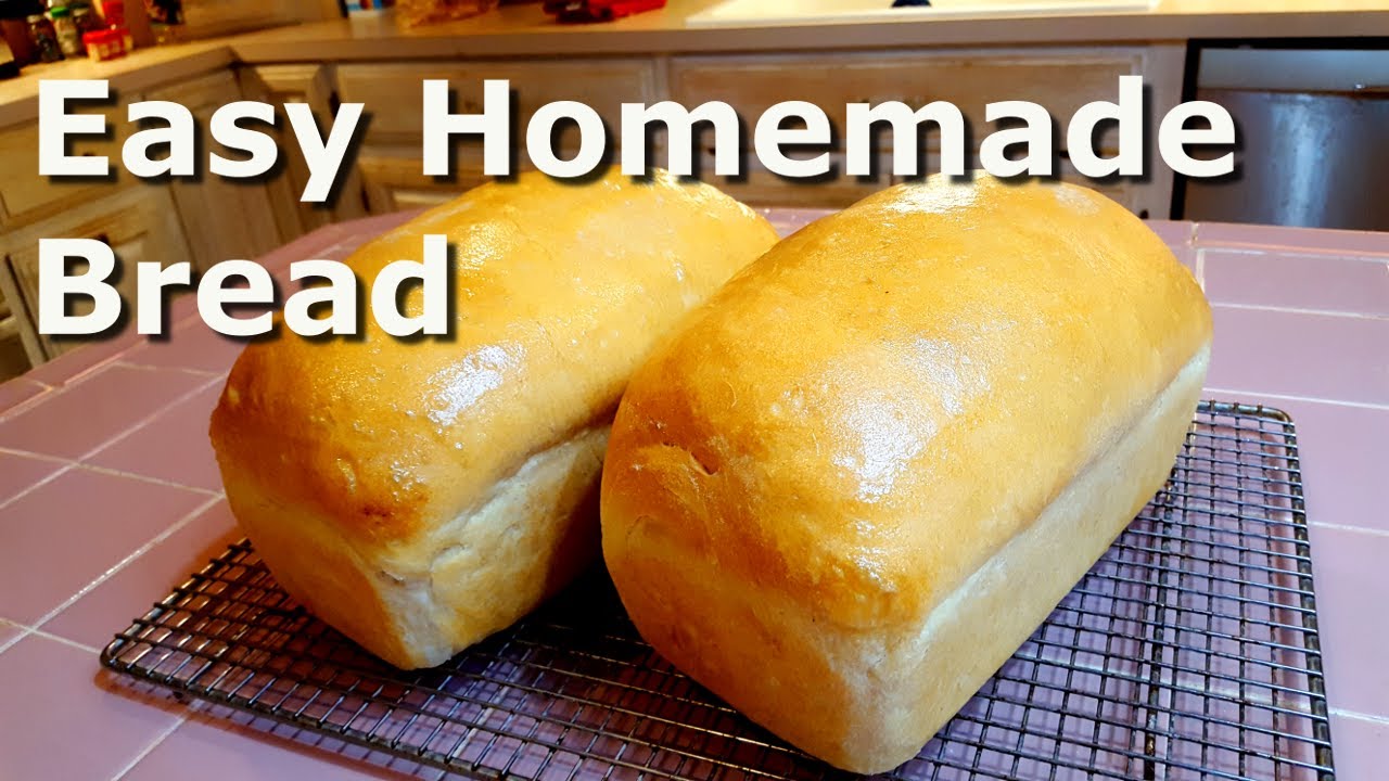 Homemade Bread for Beginners - Easy - Pantry Vault